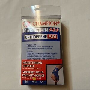Champion Orthoprene Pro Wrist/Thumb Support